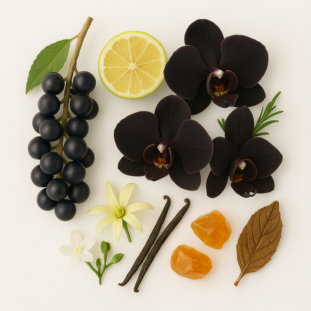 8.5oz BLACK ORCHID CANDLE