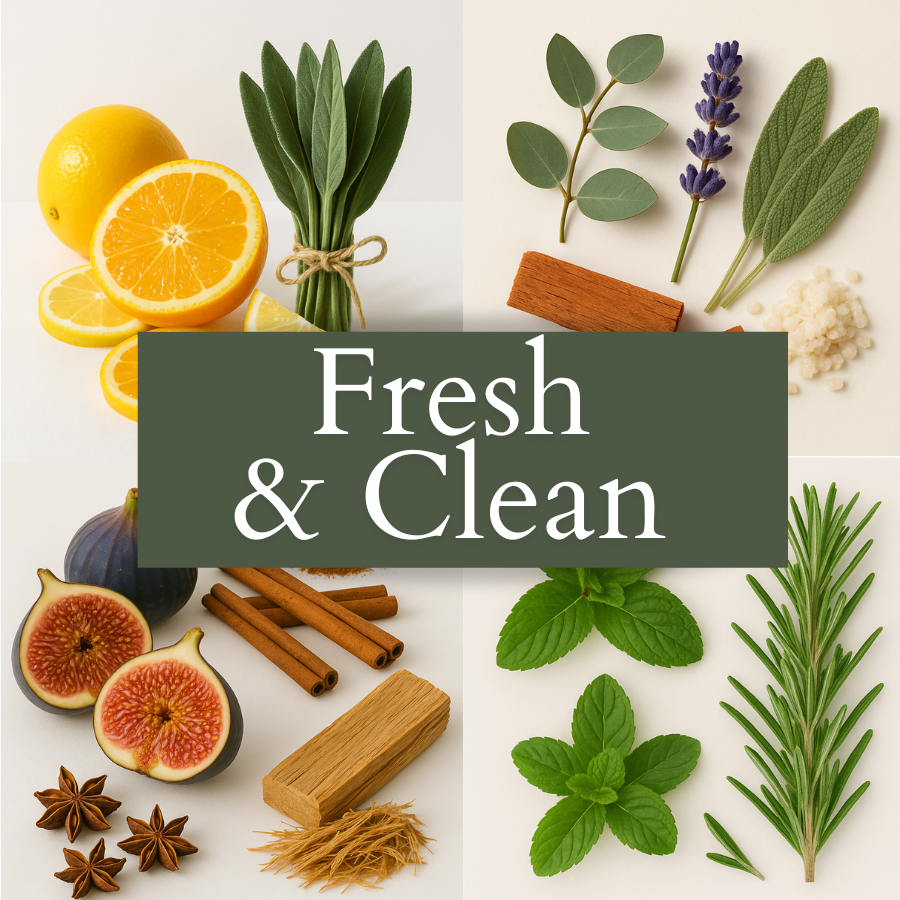 FRESH & CLEAN SAMPLE SCENTS