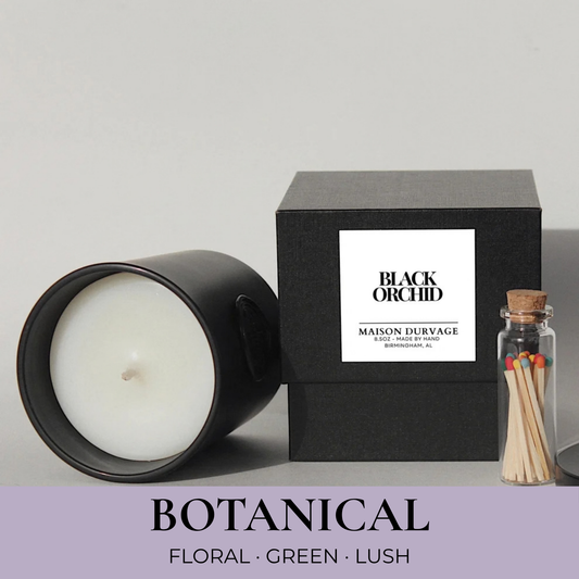 8.5oz BLACK ORCHID CANDLE