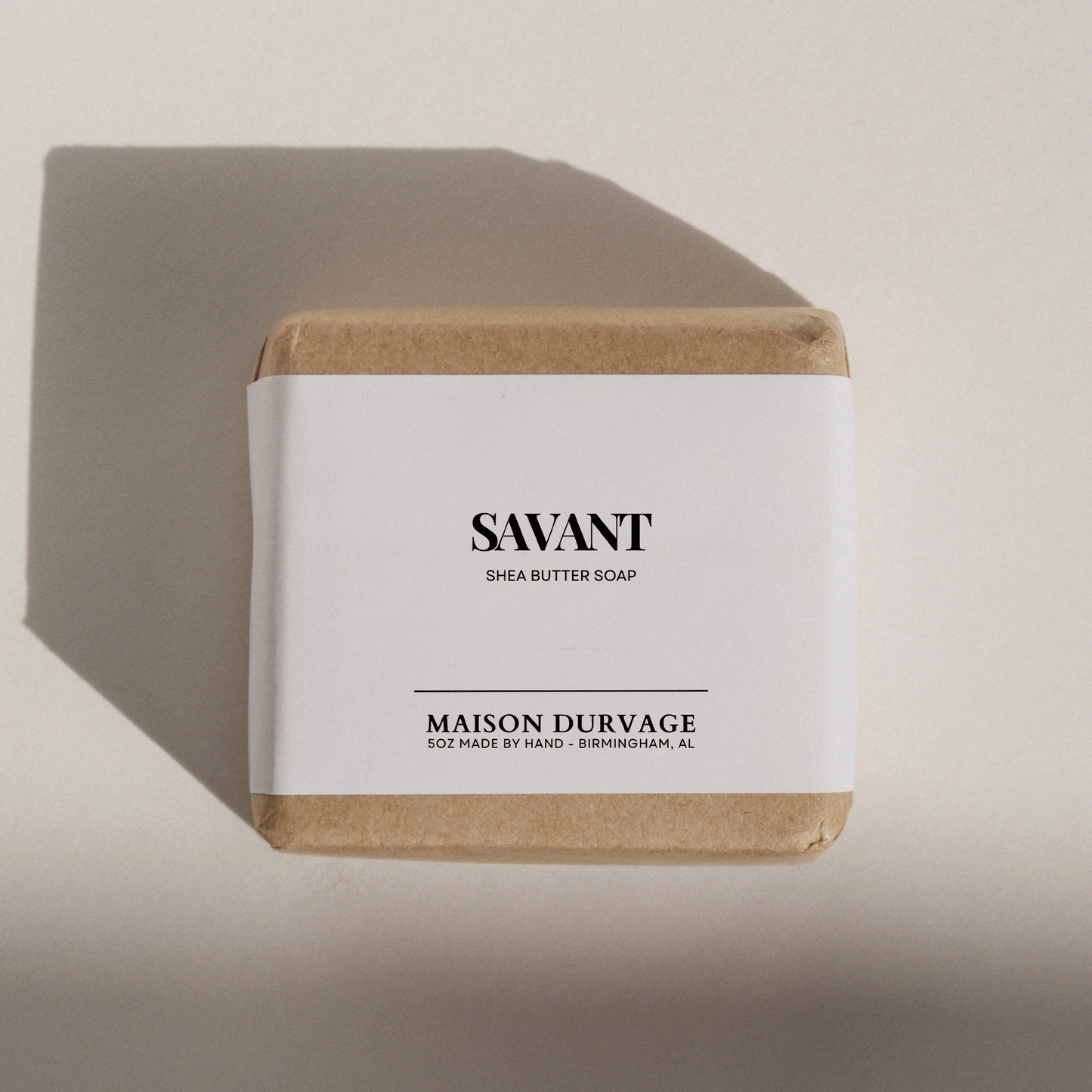 5oz SAVANT SHEA BUTTER SOAP