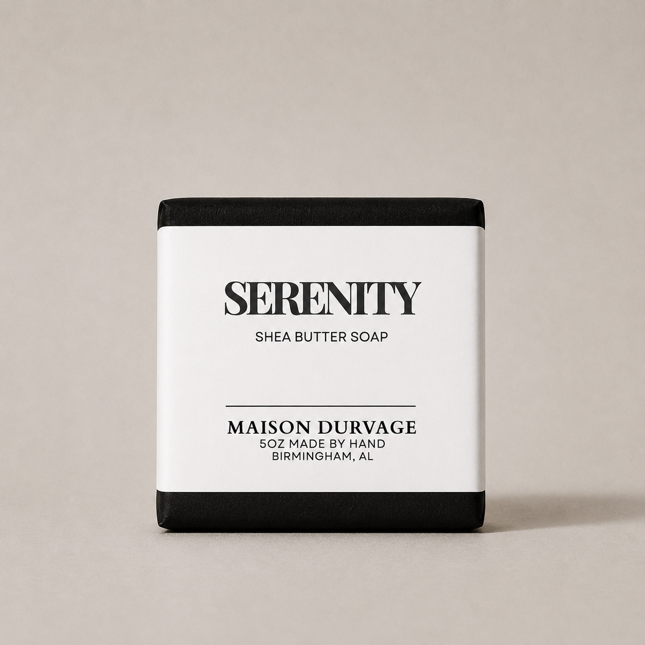 5oz SERENITY SHEA BUTTER SOAP