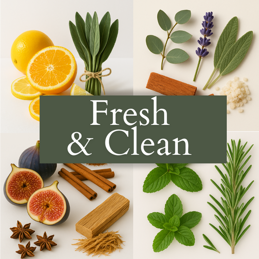 FRESH & CLEAN SAMPLE SCENTS